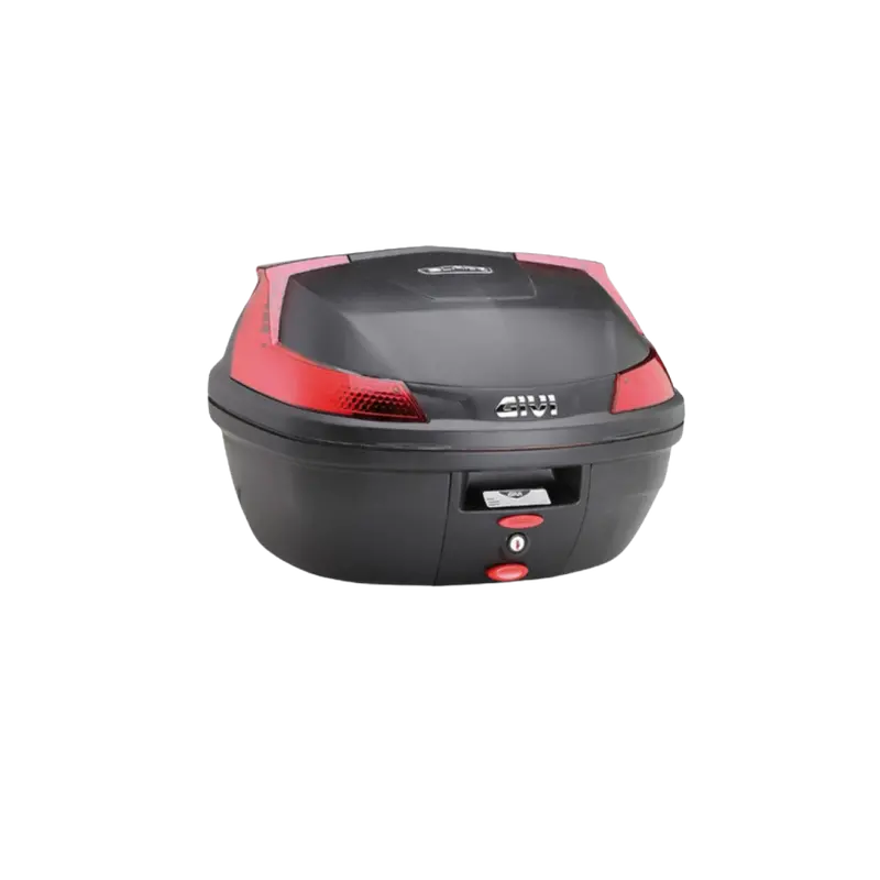 Monolock Top Box 37Ltr Blade Red Reflectors - Givi 1