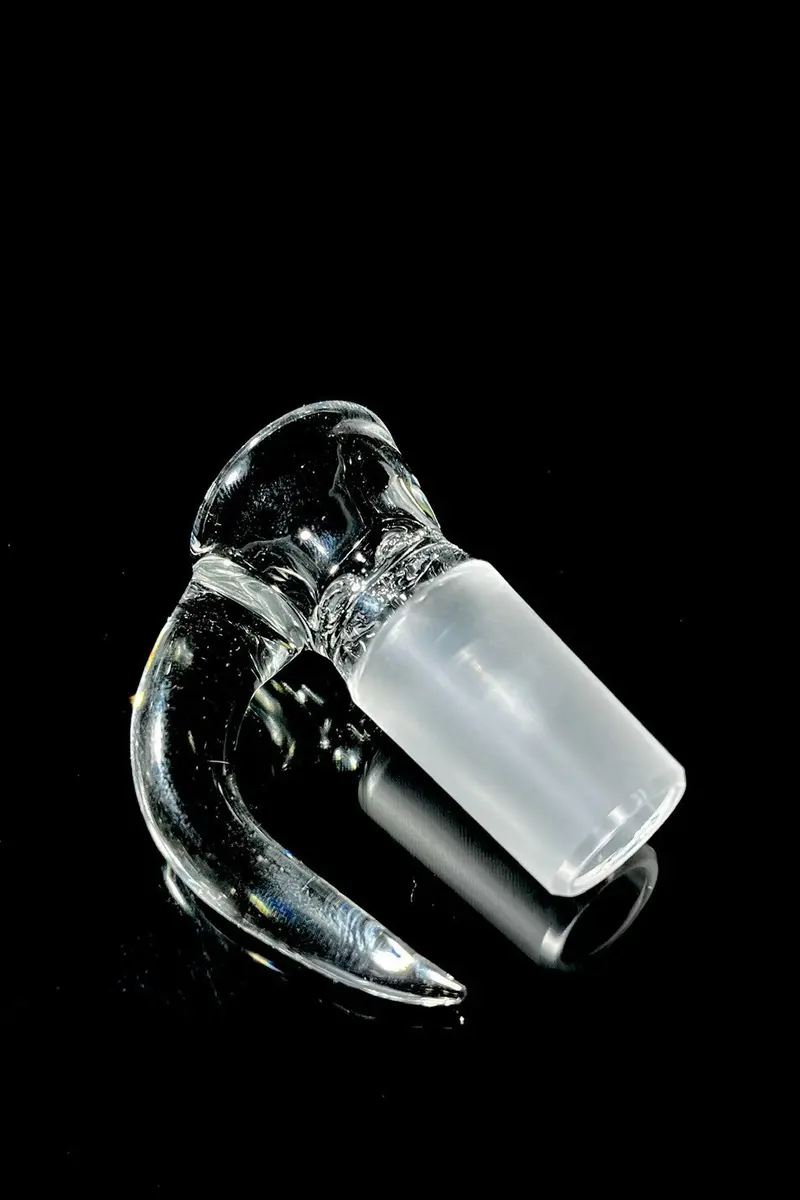 Moose Glass - 5 Hole Disc Screen Bong Slide Bowl Piece (18Mm Male) (Clear) 1