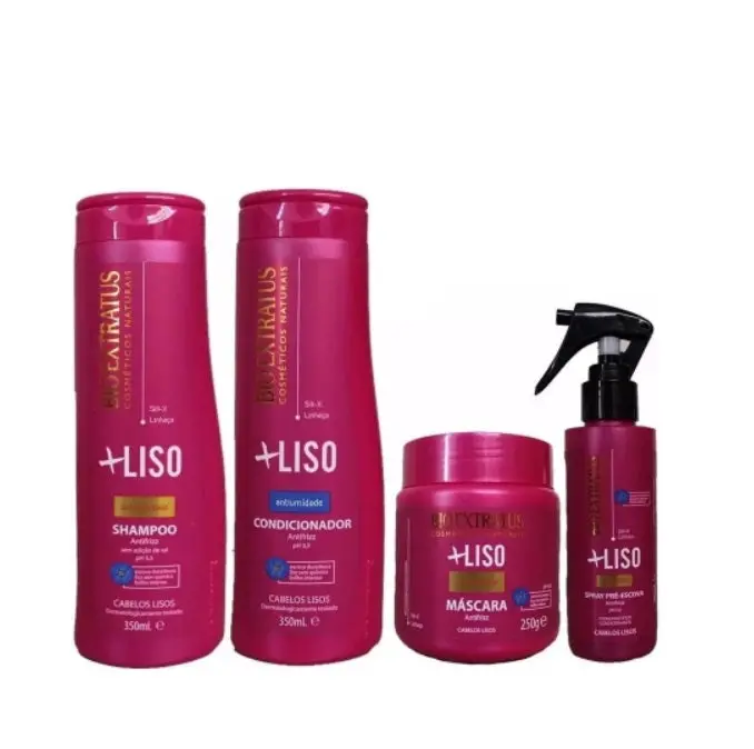More Smooth Hydration Restore Hair Treatment Mask Kit 4 Itens - Bio Extratus 1