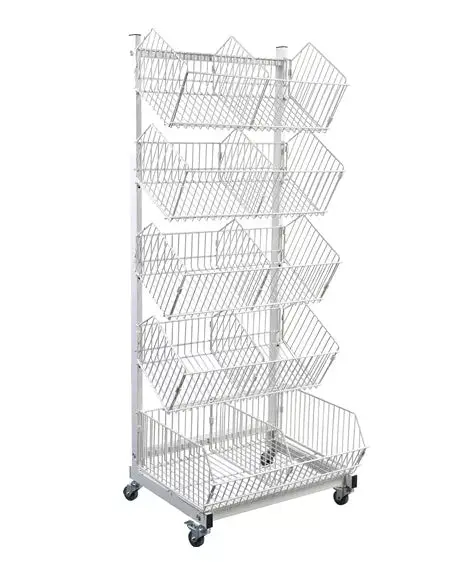 Movable Wire Display Rack Hbr-3103 1