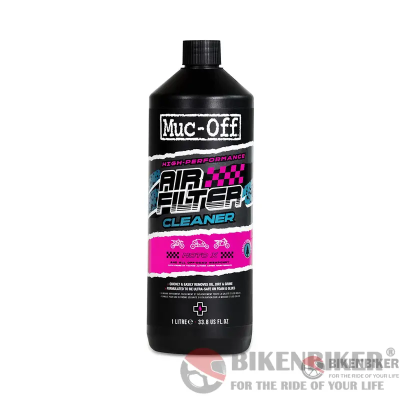 Muc-Off Motorcycle Air Filter Cleaner - 1L 1