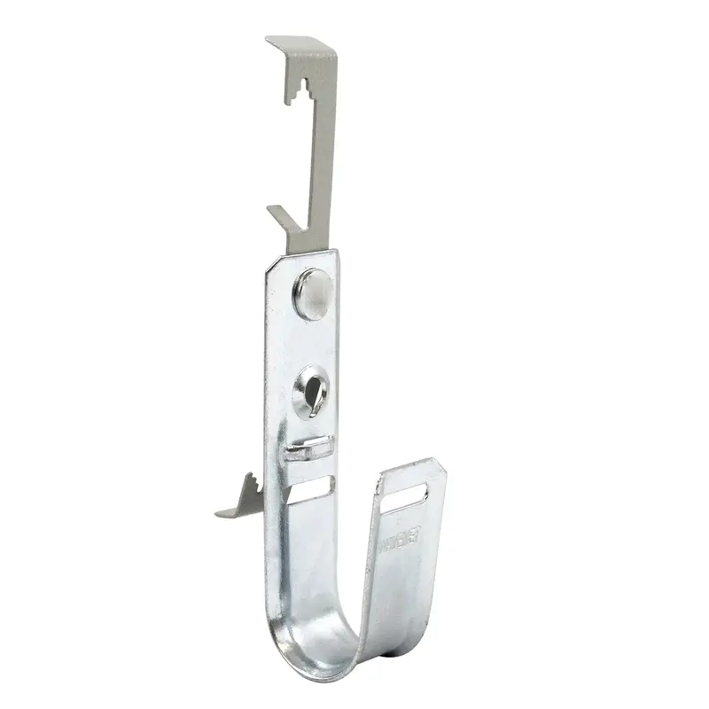 Multi-Function 3/4" Batwing J-Hook With Flange Clip, Cable Management Support (Set Of 25) 1
