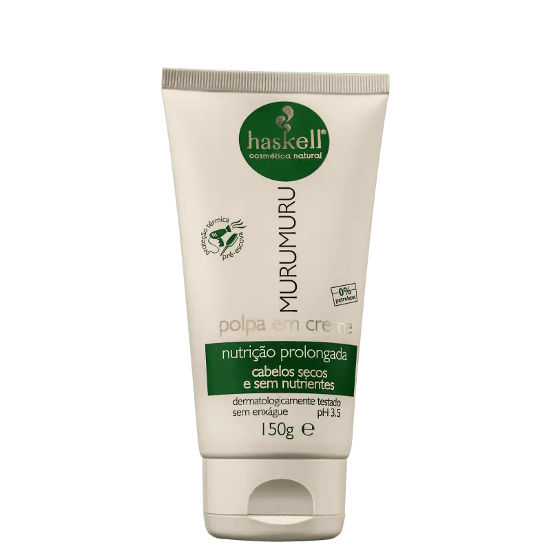 Murumuru On Cream - Leave-In Pre-Heat Protection 150G - Haskell 1