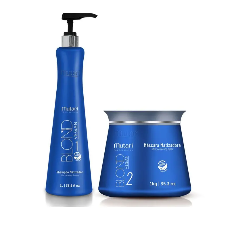 Mutari Blond Vegan Professional Toning Kit 1
