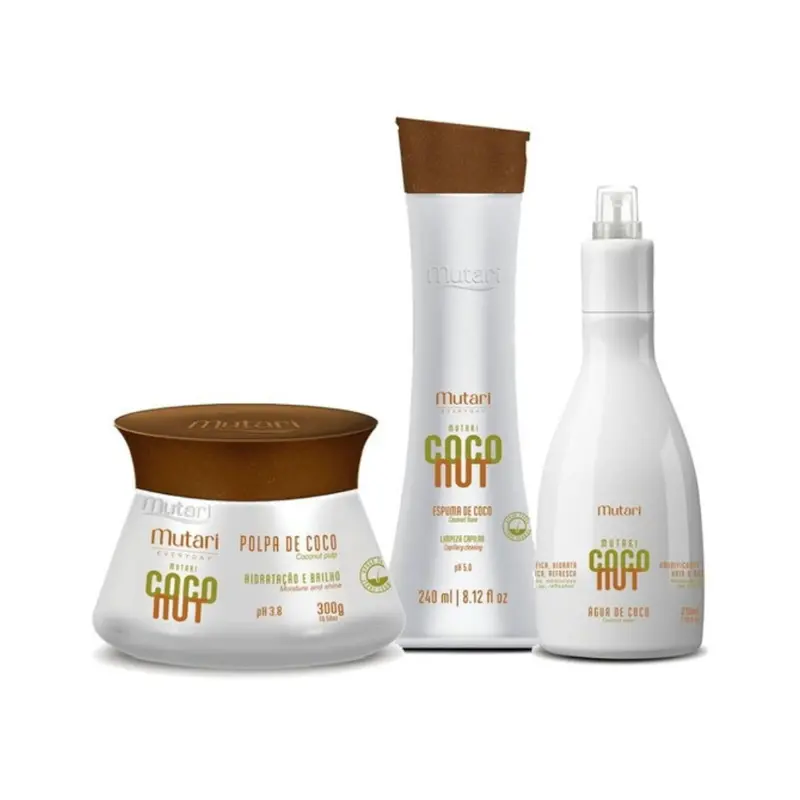 Mutari Coconut Nourishing Home Care Treatment Kit 1
