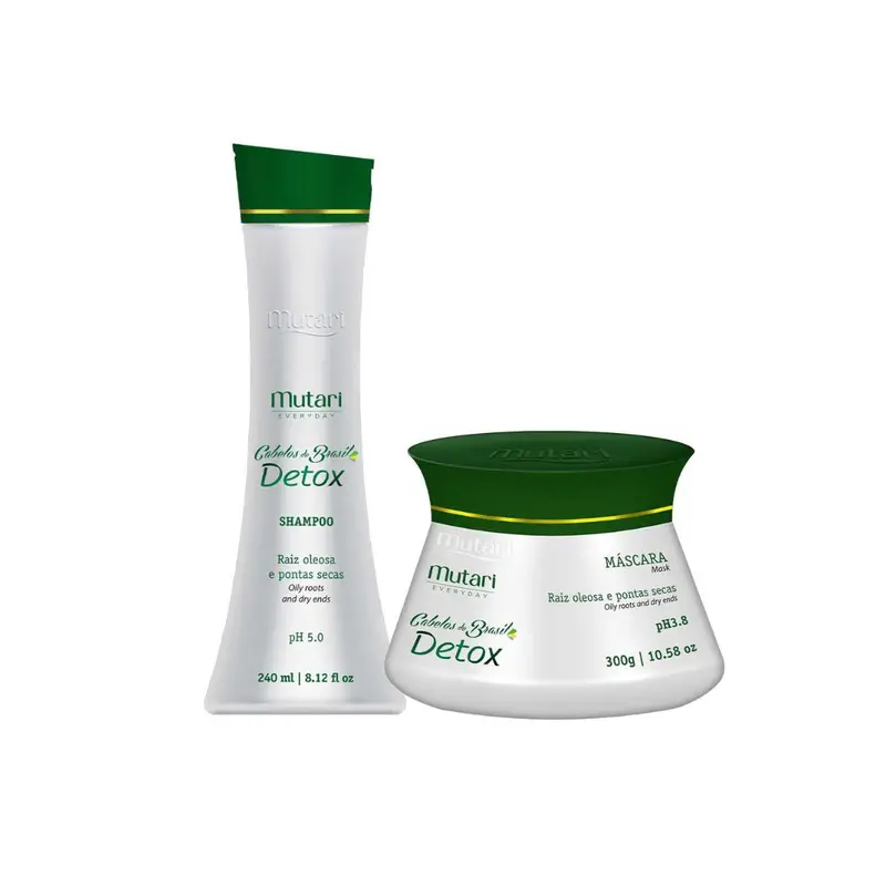 Mutari Detox Cabelos Do Brasil Home Care Treatment Kit 1