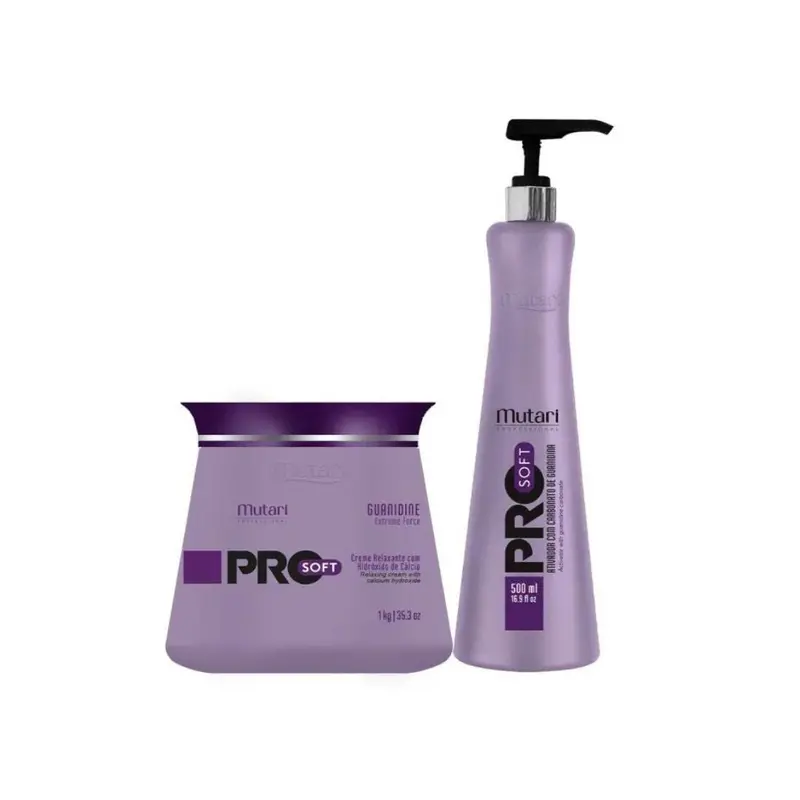 Mutari Pro Soft Relaxing Straightening Treatment Kit 1