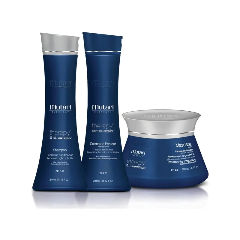 Mutari Therapy M Panthenol Home Care Hair Treatment Kit 1