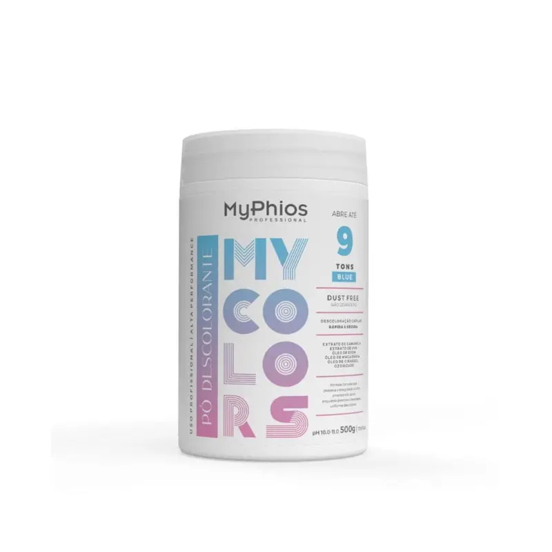 My Phios My Colors Bleaching Powder 9 Tones Hair Discoloration 500G 1