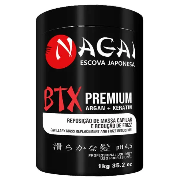 Nagai Deep Hair Mask  Deep Hair Mask  Premium Mass Replacement Frizz Reduction 1Kg - Fio Perfeitto 1