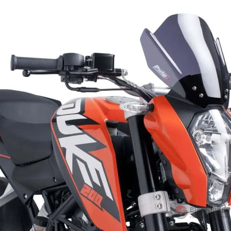 Naked New Generation Sport Windshield For Ktm Duke (2013-16)  - Puig 2