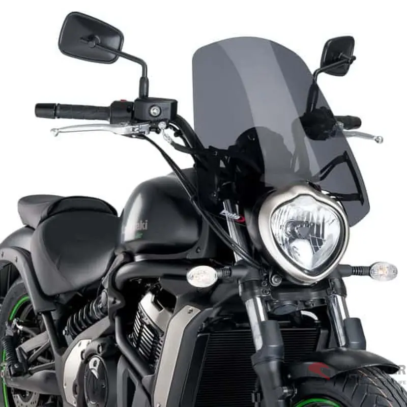 Naked New Generation Touring Windshield For Kawasaki Vulcan S - Puig 1