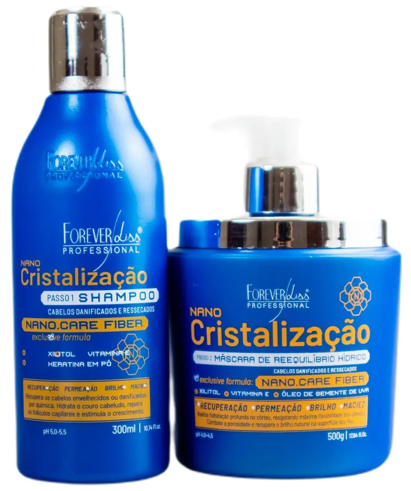 Nano Crystallization Treatment Pos Progress Nano Fiber 2 Products - Forever Liss 1