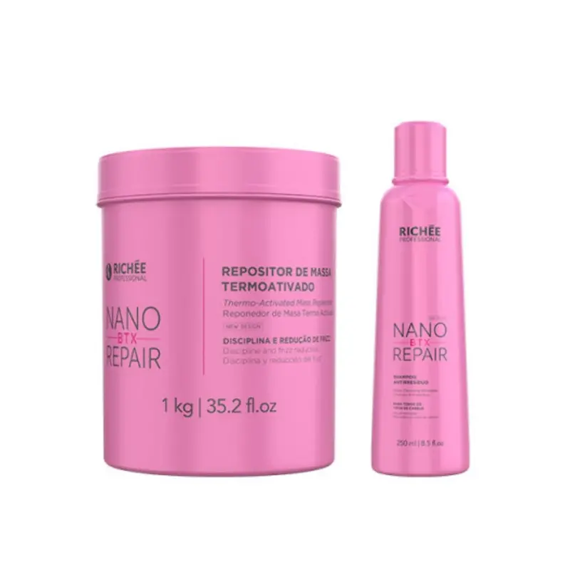 Nanobtx Deep Hair Mask Mass Replenisher Repair Treatment Kit Richée 1