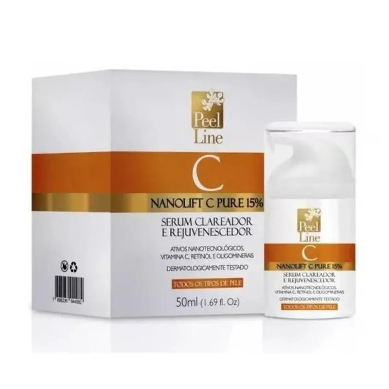 Nanolift C Pure 15% Whitening Rejuvenation Facial Skin Care 50Ml Peel Line 1