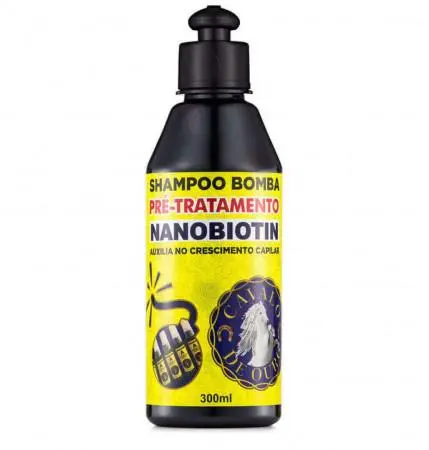 Nanovin A Pump Pre Treatment Herbs Blend Shampoo Nanobiotin 300Ml - Nanovin 1