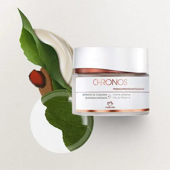 Natura Chronos Antissinais 60+ Dia Preenchimento Revitalização / Antisset Cream 60+ Day Filling And Revitalization - 40G 1