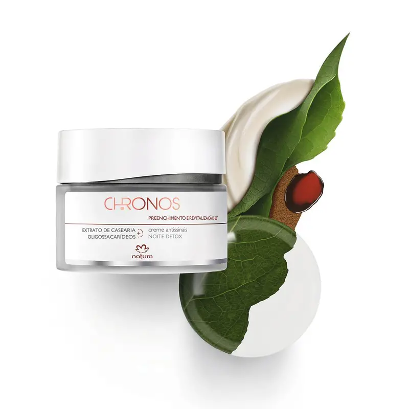 Natura Chronos Antissinais 60+ Noite Preenchimento Revitalização / Antisset Cream 60+ Night Filling And Revitalization - 40G 1