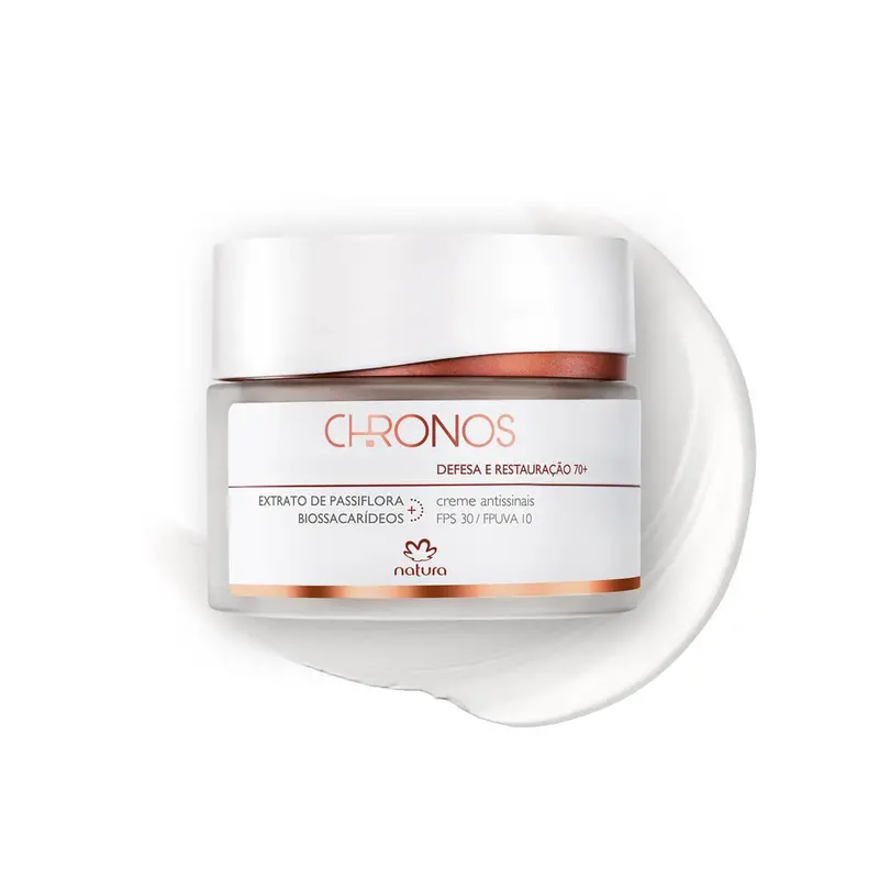 Natura Chronos Antissinais 70+ Dia Defesa Restauração / Antisset Cream 70+ Day Defense And Restoration - 40G 1