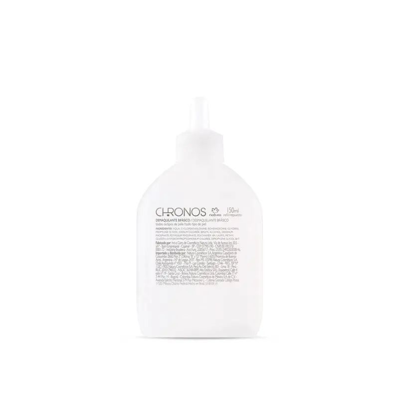 Natura Chronos Demaquilante Bifásico / Refilk Bifasic Ic - 150Ml 1