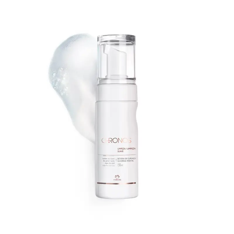 Natura Chronos Espuma Limpeza Suave / Soft Cleaning Foam - 150Ml 1