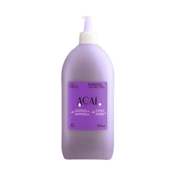 Natura Ekos Açaí / Refill Pulp Moisturizing Deodorant For The Body Açaí - 400 Ml 1