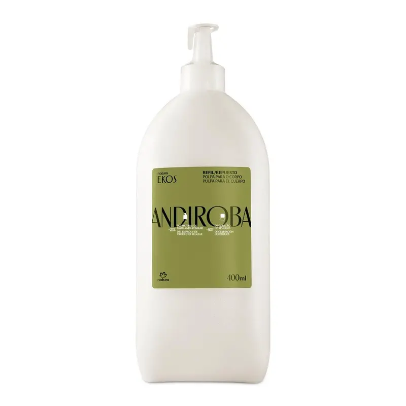 Natura Ekos Andiroba / Refill Pulp Moisturizing Deodorant For The Body Andiroba - 400Ml 1