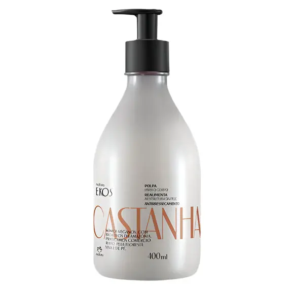 Natura Ekos Castanha / Pulp Moisturizing Deodorant For Body Brown - 400Ml 1