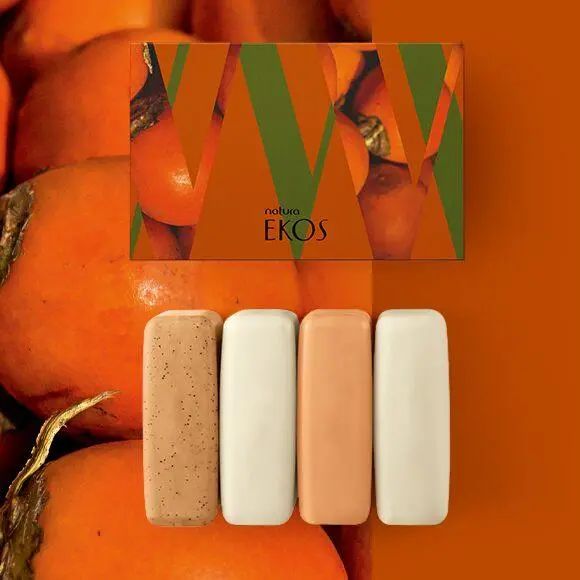 Natura Ekos Esfoliante Tukumã / Creamy Vegetable Vegetable Soap And Exfoliating Tukumã - 4Un Of 100G Each 1