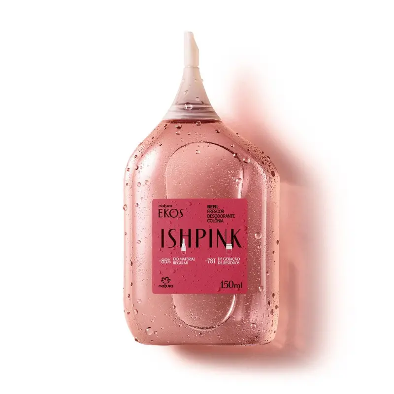 Natura Ekos Frescor Ishpink Feminino / Refile Freshness Ishpink Deodorant Female Cologne - 150 Ml 1