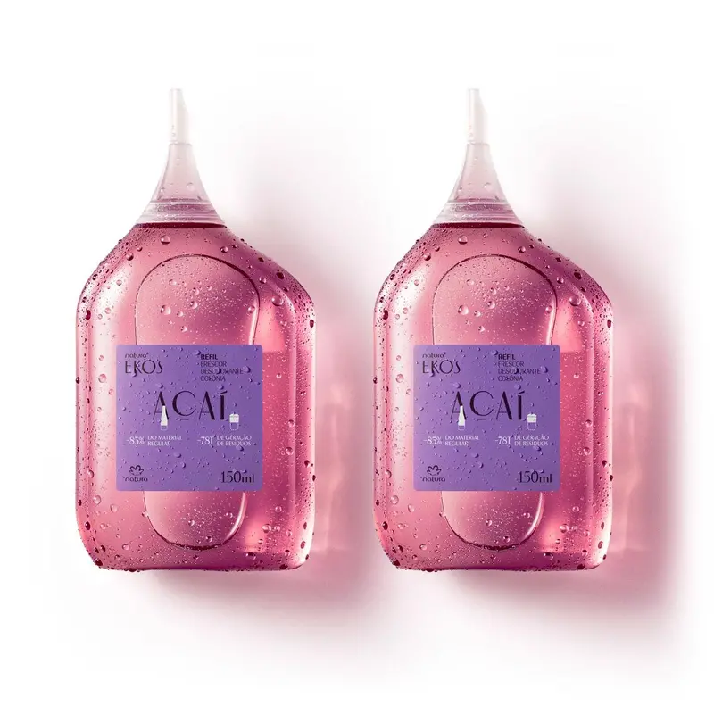 Natura Ekos Kit Frescor Açaí / Refile Kit Freshness Acai Deodorant Cologne 1