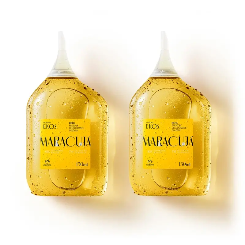 Natura Ekos Kit Frescor Maracujá / Kit Refill Freshness Passion Fruit Deodorant Cologne 1