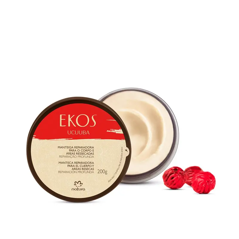 Natura Ekos Manteiga Reparadora Áreas Ressecadas Ucuuba / Repairing Butter For Body And Resected Areas Ucuuba - 200G 1