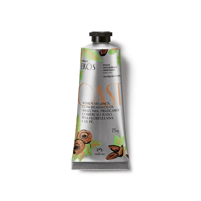 Natura Ekos Pés Castanha / Pulp Deodorant Moisturizing Feet Chestnut - 75G 1