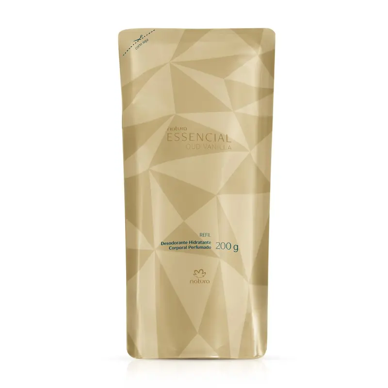Natura Essencial Oud Vanilla / Refill Deodorant Body Moisturizer Essential Od Vanilla - 200 G 1
