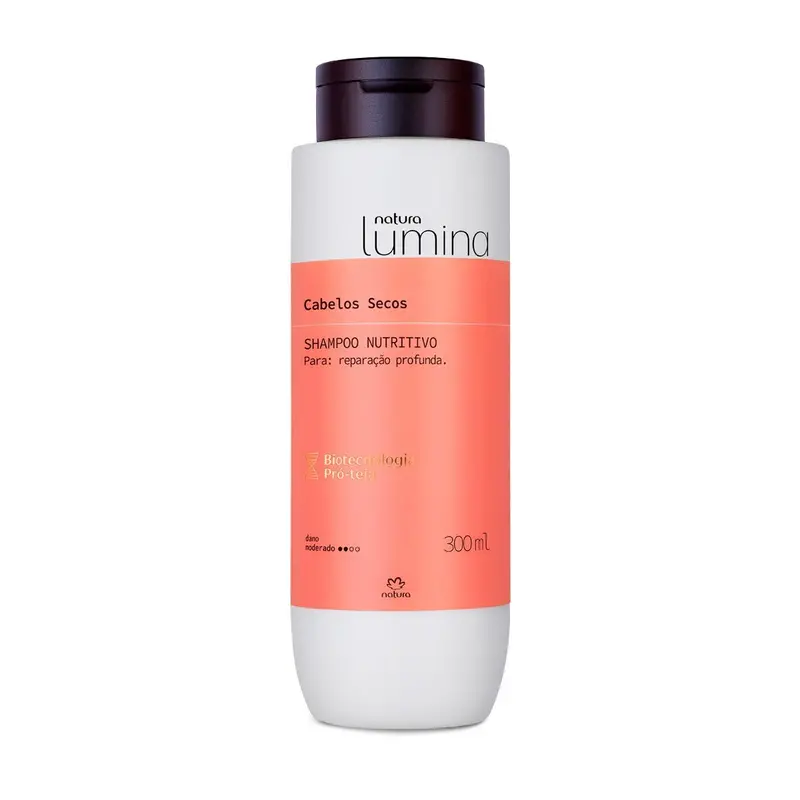 Natura Lumina Cabelos Secos / Nutritious Shampoo Dried Hair - 300Ml 1