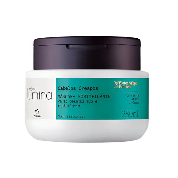Natura Lumina Fortificante Cabelos Crespos / Fortifying Mask Cenny Hair - 250Ml 1