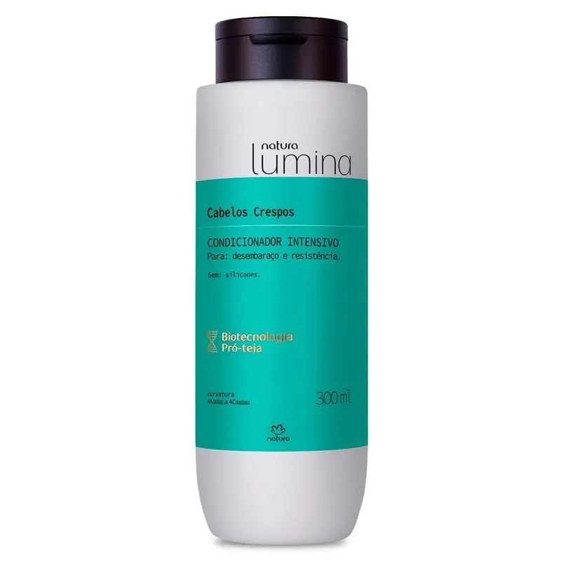 Natura Lumina Intensivo Cabelos Crespos / Intensive Conditioner Curly Hair - 300Ml 1