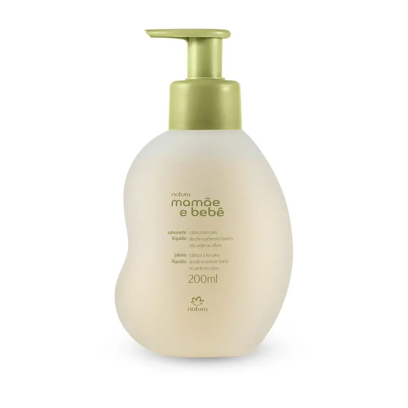 Natura Mamãe E Bebê Da Cabeça Aos Pés / Liquid Head Soap - 200 Ml 1