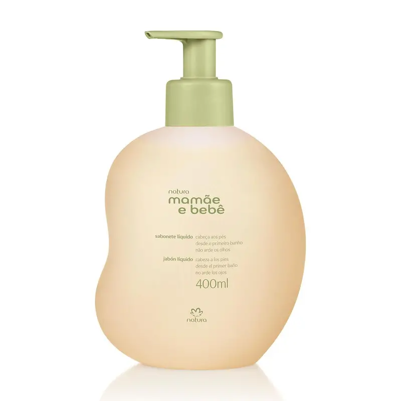 Natura Mamãe E Bebê Da Cabeça Aos Pés / Liquid Head Soap - 400 Ml 1