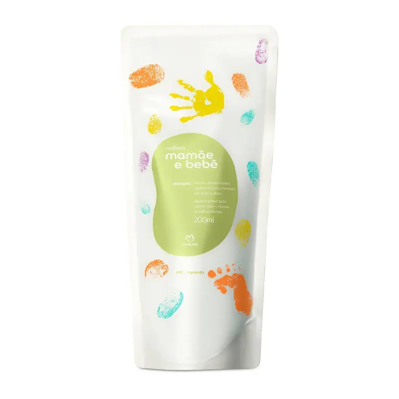Natura Mamãe E Bebê Suave / Soft Shampoo Refill - 200 Ml 1