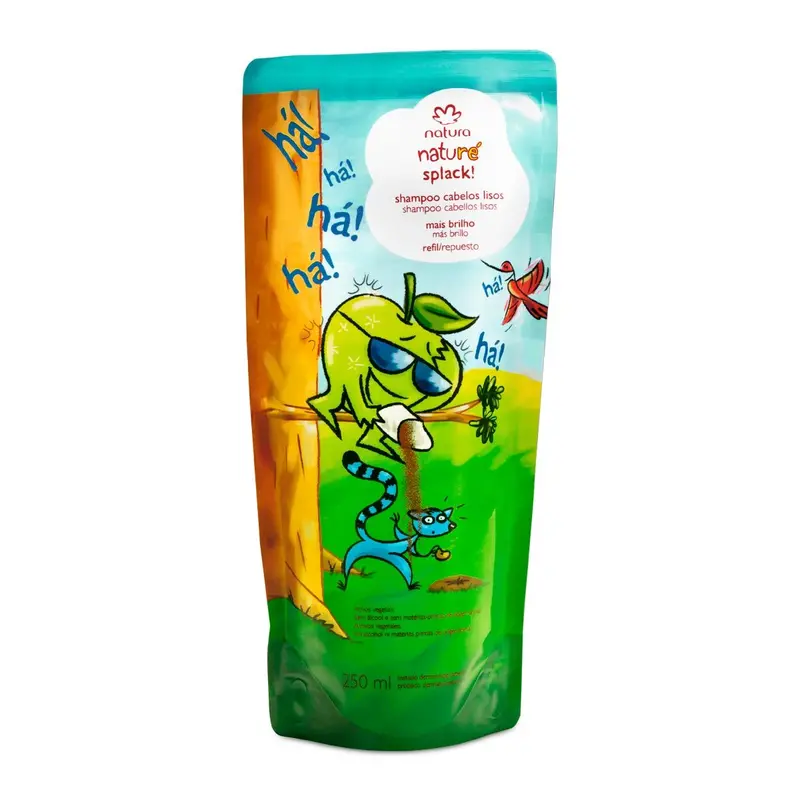 Natura Naturé Splack! Cabelos Lisos 250 Ml / Refile Splack Shampoo! Smooth Hair - 250 Ml 1