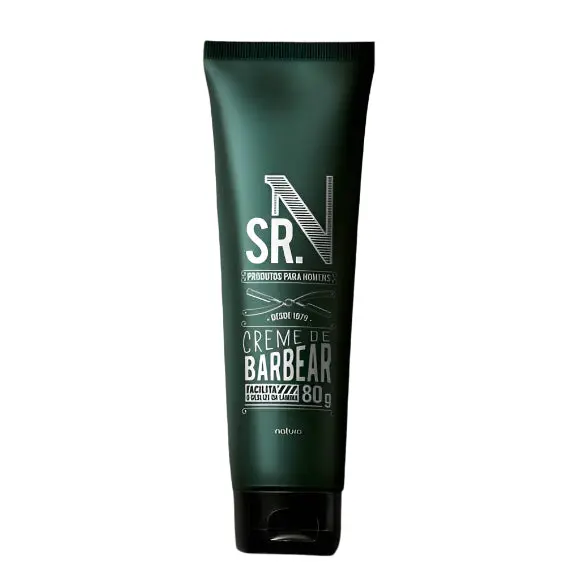 Natura Sr. N Espumante / Sparkling Shaving Cream Mr. N - 80G 1