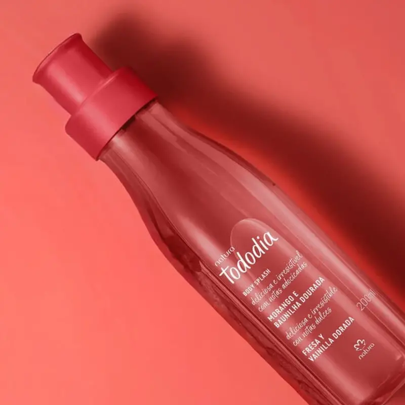Natura Todo Dia Strawberry And Golden Vanilla Body Splash Fragance 200Ml 2