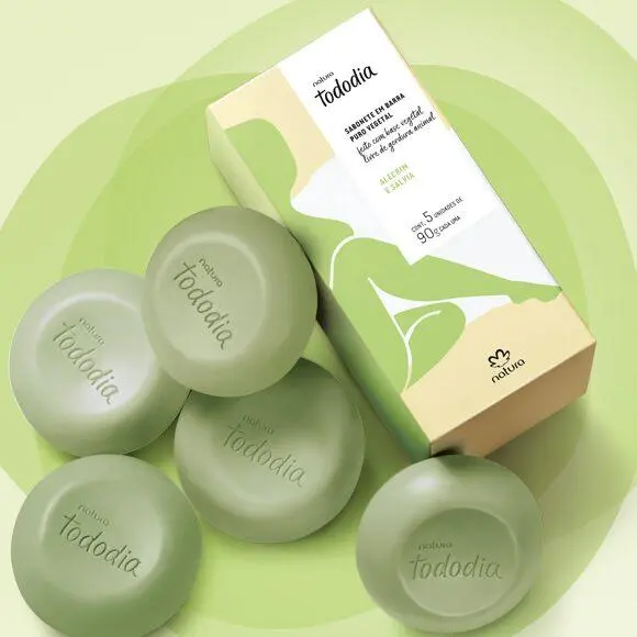 Natura Tododia Alecrim Sálvia / Alecrim Bar Soap And Sage 1