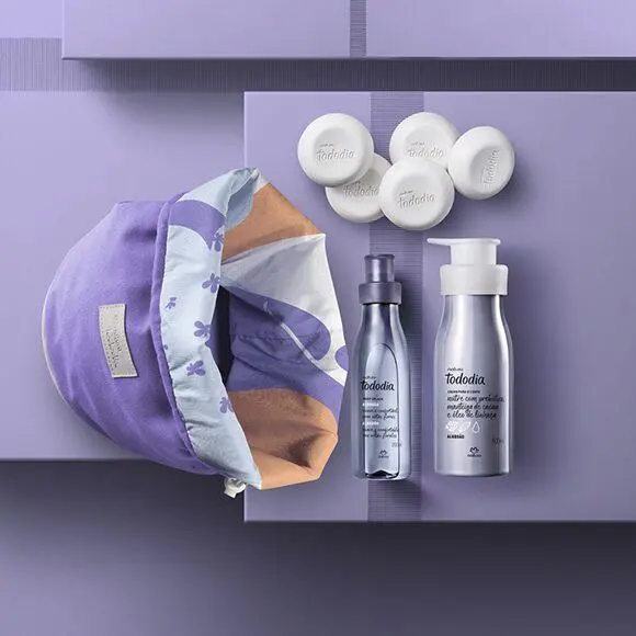 Natura Tododia Algodão Com Nécessaire / Gift Cotton With Nécessaire 1