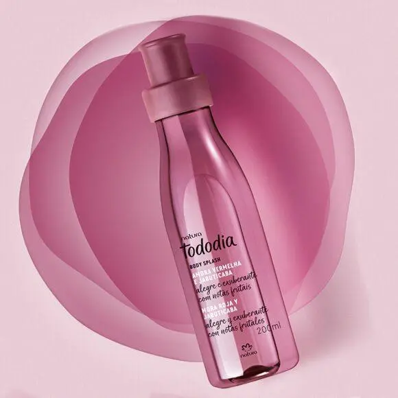 Natura Tododia Amora Vermelha Jabuticaba / Red Amora And Jabuticaba Body Splash Cologne - 200 Ml Perfume 1