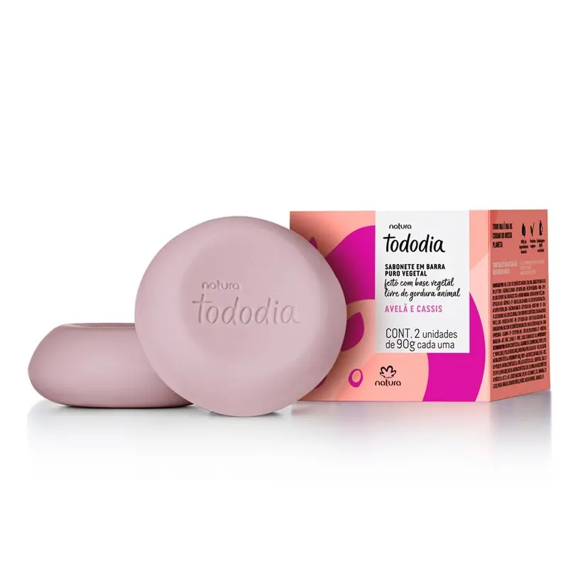 Natura Tododia Avelâ Cassis / Barbonet In Barra Avelâ And Cassis - 2 X 90 G 1