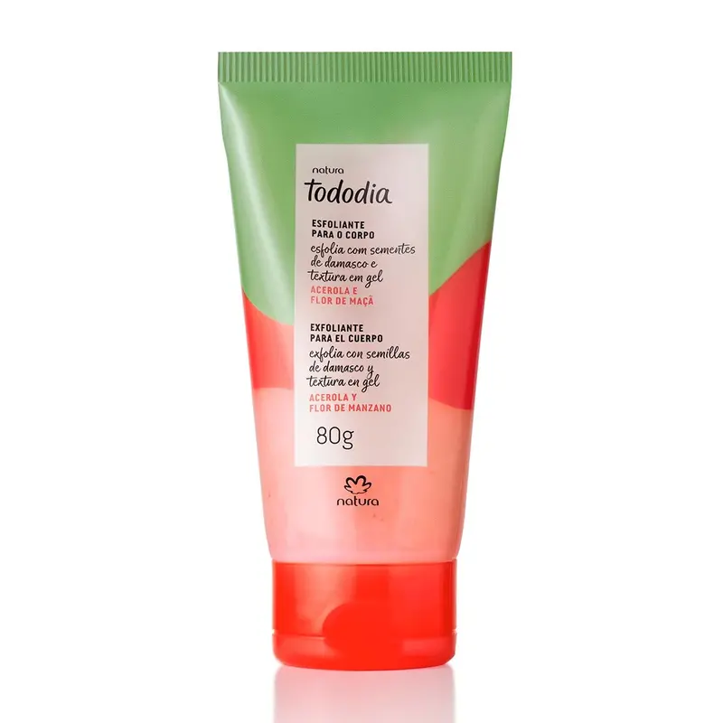 Natura Tododia Esfoliante Acerola Flor Maçã / Exfoliating Acerola And Apple Blossom - 80 G 1