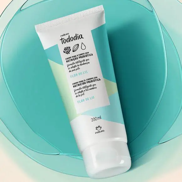 Natura Tododia Flor Lis / Nutritious Deodorant Cream For Body Flor De Lis - 200Ml 1